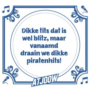 Tegeltje: Dikke Tits