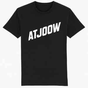 Atjoow T-shirt (achterkant zonder tekst) Zwart