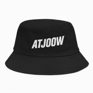 Atjoow Bucket Hat Zwart