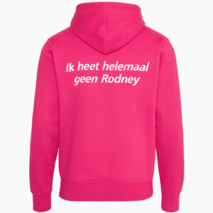 Atjoow Hoodie (Ik heet helemaal geen Rodney) Roze