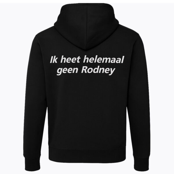 Atjoow Hoodie (Ik heet helemaal geen Rodney) Zwart