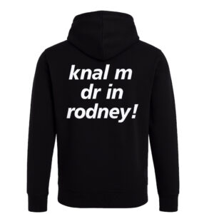 Atjoow Hoodie (knal m dr in rodney) Zwart