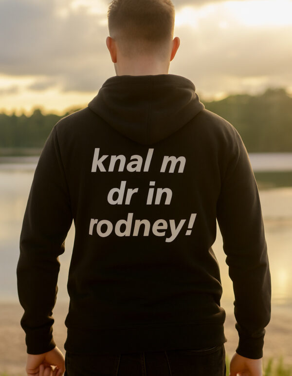 Atjoow Hoodie (knal m dr in rodney) Zwart - Afbeelding 4