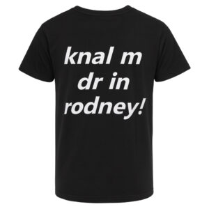 Atjoow T-shirt (knal m dr in rodney) Zwart