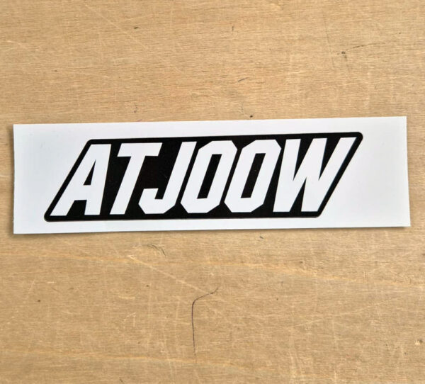Atjoow Sticker 15 x 4 cm (25 stuks)