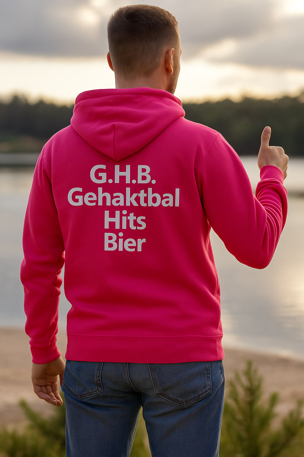 Atjoow Hoodie (GHB) Roze - Afbeelding 4