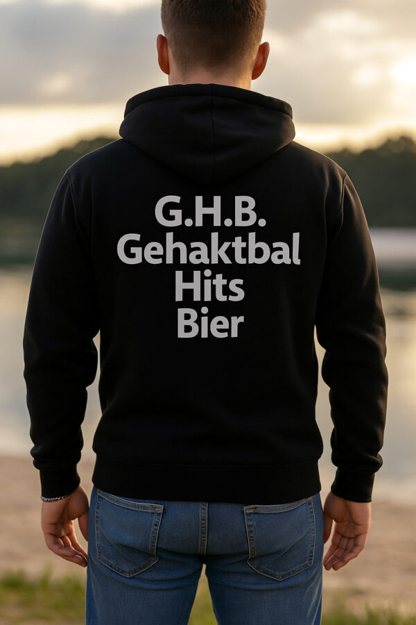 Atjoow Hoodie (GHB) Zwart - Afbeelding 4