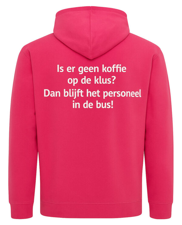 Atjoow Hoodie (Geen koffie op de klus) Roze