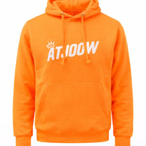 Atjoow Hoodie Oranje (geen tekst op achterkant)