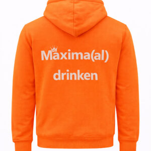Atjoow Hoodie Oranje (Maximaal drinken)