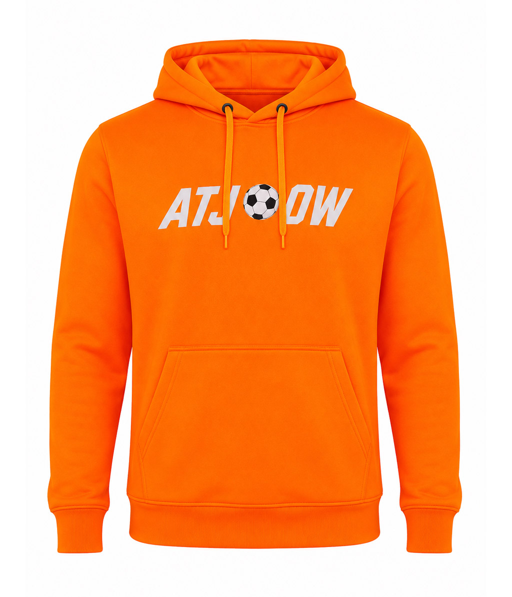 Atjoow WK-hoodie Oranje - Afbeelding 2